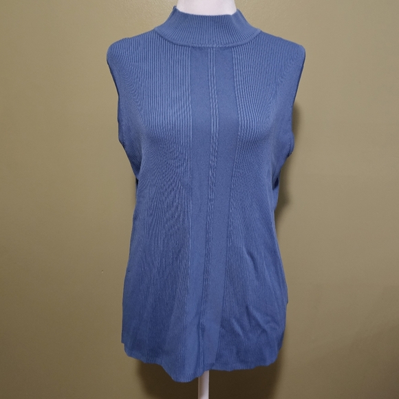 Dress Barn Tops - DRESSBARN Grayish Blue Tanktop Size 14/16